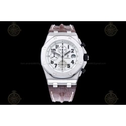 Royal Oak Offshore Chrono 42mm SS/LE White/White/Num TKF A3126