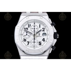 Royal Oak Offshore Chrono 42mm SS/LE White/White/Num TKF A3126