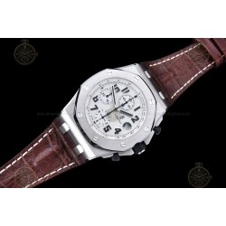 Royal Oak Offshore Chrono 42mm SS/LE White/White/Num TKF A3126