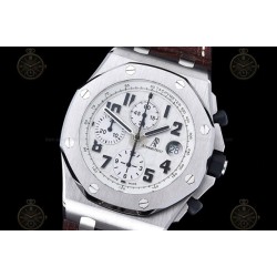 Royal Oak Offshore Chrono 42mm SS/LE White/White/Num TKF A3126