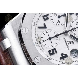 Royal Oak Offshore Chrono 42mm SS/LE White/White/Num TKF A3126