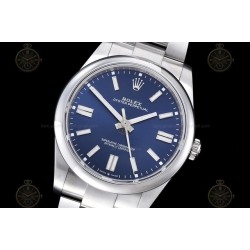 Oyster Perpetual 41mm 124300 904L SS/Oys Blue/Stk VSF V2 VS3230