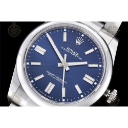 Oyster Perpetual 41mm 124300 904L SS/Oys Blue/Stk VSF V2 VS3230