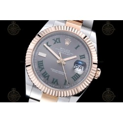 Datejust 41mm 126331 904L RG-SS/Flt/Oys Grey/Rmn EWE A3235