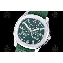 Aquanaut 5261 SS/RU Green/Num F3K 9015 mod