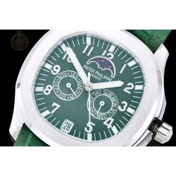 Aquanaut 5261 SS/RU Green/Num F3K 9015 mod