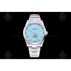 Oyster Perpetual 41mm 124300 904L SS/Oys Tiffany Blue/Stk VSF V2 VS3230