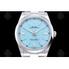 Oyster Perpetual 41mm 124300 904L SS/Oys Tiffany Blue/Stk VSF V2 VS3230