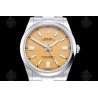 Oyster Perpetual 41mm 124300 904L SS/Oys Yellow/Stk VSF V2 VS3230