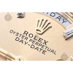 Day-Date 36mm 904L YG/Flt/Pres Gold/B.Dia GMF VR3255