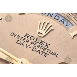 Day-Date 36mm 904L YG/Flt/Pres Gold/Rmn GMF VR3255