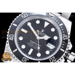 Submariner 41MM 126610LN 904L SS/CER/OYS Black/Dot ERF JH3235