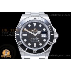 Submariner 41MM 126610LN 904L SS/CER/OYS Black/Dot ERF JH3235