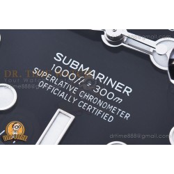 Submariner 41MM 126610LN 904L SS/CER/OYS Black/Dot ERF JH3235