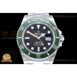 Submariner 41MM 126610LN 904L SS/CER/OYS Black/Dot ERF JH3235-FS