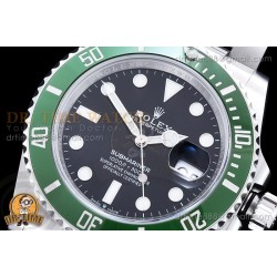 Submariner 41MM 126610LN 904L SS/CER/OYS Black/Dot ERF JH3235-FS