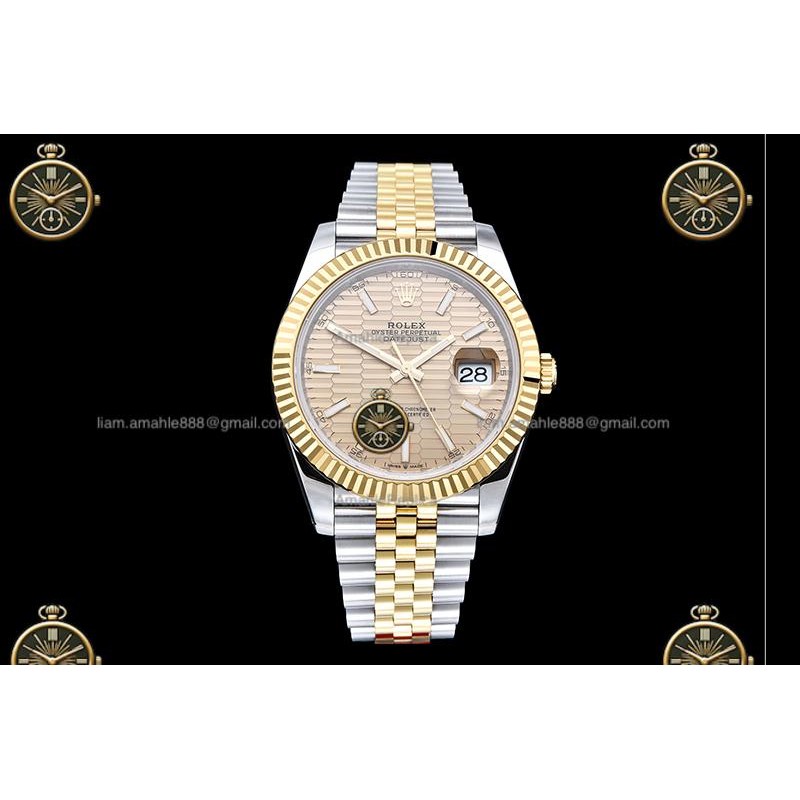 Datejust 41MM 904L YG/SS/FLT/Jub Gold/Stk VSF VS3235