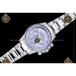 Daytona 40MM 126595TBR 904L SS/Lavender/SS Sapp I.Blue/B.Dia RXF DD4130