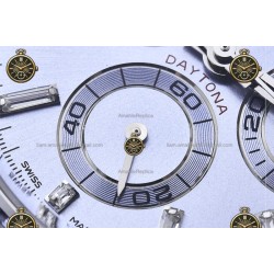 Daytona 40MM 126595TBR 904L SS/Lavender/SS Sapp I.Blue/B.Dia RXF DD4130
