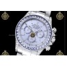Daytona 40MM 126595TBR 904L SS/Lavender/SS Sapp I.Blue/B.Dia RXF DD4130