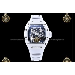 RM055 Bubba Watson White Ceramic/WR Skeleton/Black AVF RMUL2