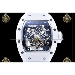 RM055 Bubba Watson White Ceramic/WR Skeleton/Black AVF RMUL2