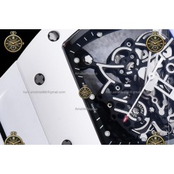 RM055 Bubba Watson White Ceramic/WR Skeleton/Black AVF RMUL2