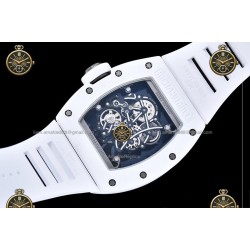 RM055 Bubba Watson White Ceramic/WR Skeleton/Black AVF RMUL2