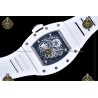 RM055 Bubba Watson White Ceramic/WR Skeleton/Black AVF RMUL2