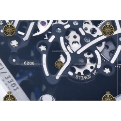 RM055 Bubba Watson White Ceramic/WR Skeleton/Black AVF RMUL2