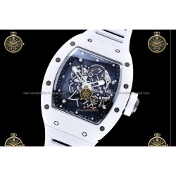 RM055 Bubba Watson White Ceramic/WR Skeleton/Black AVF RMUL2