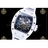RM055 Bubba Watson White Ceramic/WR Skeleton/Black AVF RMUL2