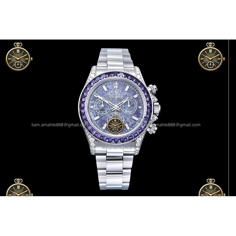 Daytona 40MM AET Remould Mod 904L SS/Sapp Blue Lapis/B.Dia RXF DD4130