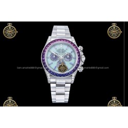 Daytona 40MM AET Remould Mod 904L SS/Sapp M.Green/B.Dia  RXF DD4130