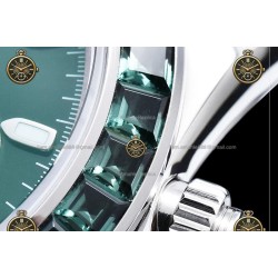 Daytona 40MM AET Remould 904L SS/Emar/SS D.Green/Stk RXF DD4130