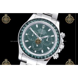 Daytona 40MM AET Remould 904L SS/Emar/SS D.Green/Stk RXF DD4130