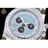 Daytona 40MM AET Remould 904L SS/B.Dia/SS Ice Blue/Black/B.Dia RXF DD4130