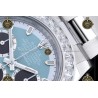 Daytona 40MM AET Remould 904L SS/B.Dia/SS Ice Blue/Black/B.Dia RXF DD4130