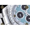 Daytona 40MM AET Remould 904L SS/B.Dia/SS Ice Blue/Black/B.Dia RXF DD4130