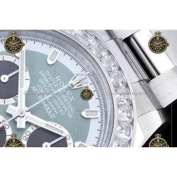 Daytona 40MM AET Remould Mod 904L SS/B.Dia/SS Green/BlackB.Dia RXF DD4130