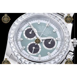 Daytona 40MM AET Remould Mod 904L SS/B.Dia/SS Green/BlackB.Dia RXF DD4130