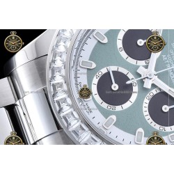 Daytona 40MM AET Remould Mod 904L SS/B.Dia/SS Green/BlackB.Dia RXF DD4130