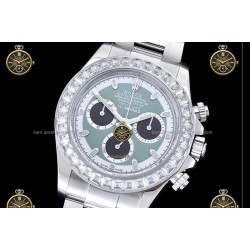 Daytona 40MM AET Remould Mod 904L SS/B.Dia/SS Green/BlackB.Dia RXF DD4130