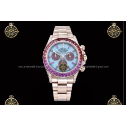 Daytona 40MM 126595 904L RG/Rub/RG Blue/B.Gem PPM DD4130