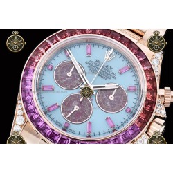 Daytona 40MM 126595 904L RG/Rub/RG Blue/B.Gem PPM DD4130