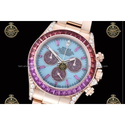 Daytona 40MM 126595 904L RG/Rub/RG Blue/B.Gem PPM DD4130
