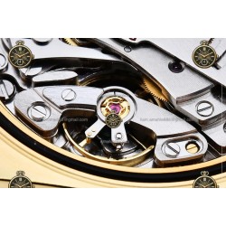 Daytona 40MM 126595 904L YG/Emarald/YG Orange/B.Gem PPM DD4130