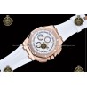Royal Oak Offshore Chronograph RG/RUB White/Stk JF A7750