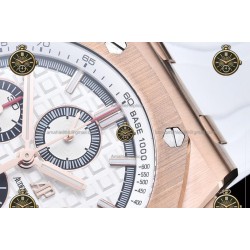 Royal Oak Offshore Chronograph RG/RUB White/Stk JF A7750