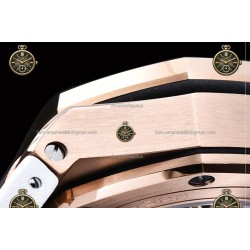 Royal Oak Offshore Chronograph RG/RUB White/Stk JF A7750